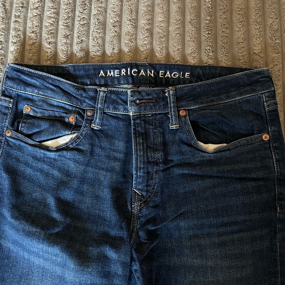 American Eagle Outfitters Deep Blue Men's Jeans